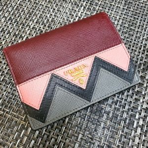‼️SALE Prada Saffiano Greche Wallet